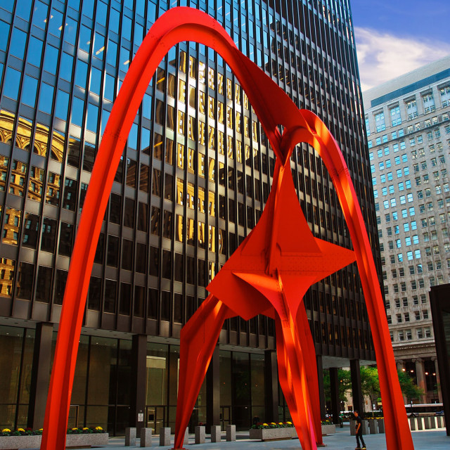 Flamingo Sculpture Chicago